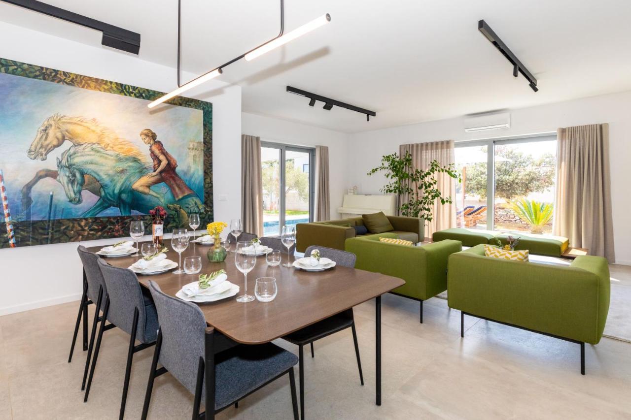 Luxury House Natanel Villa Skrip Bagian luar foto