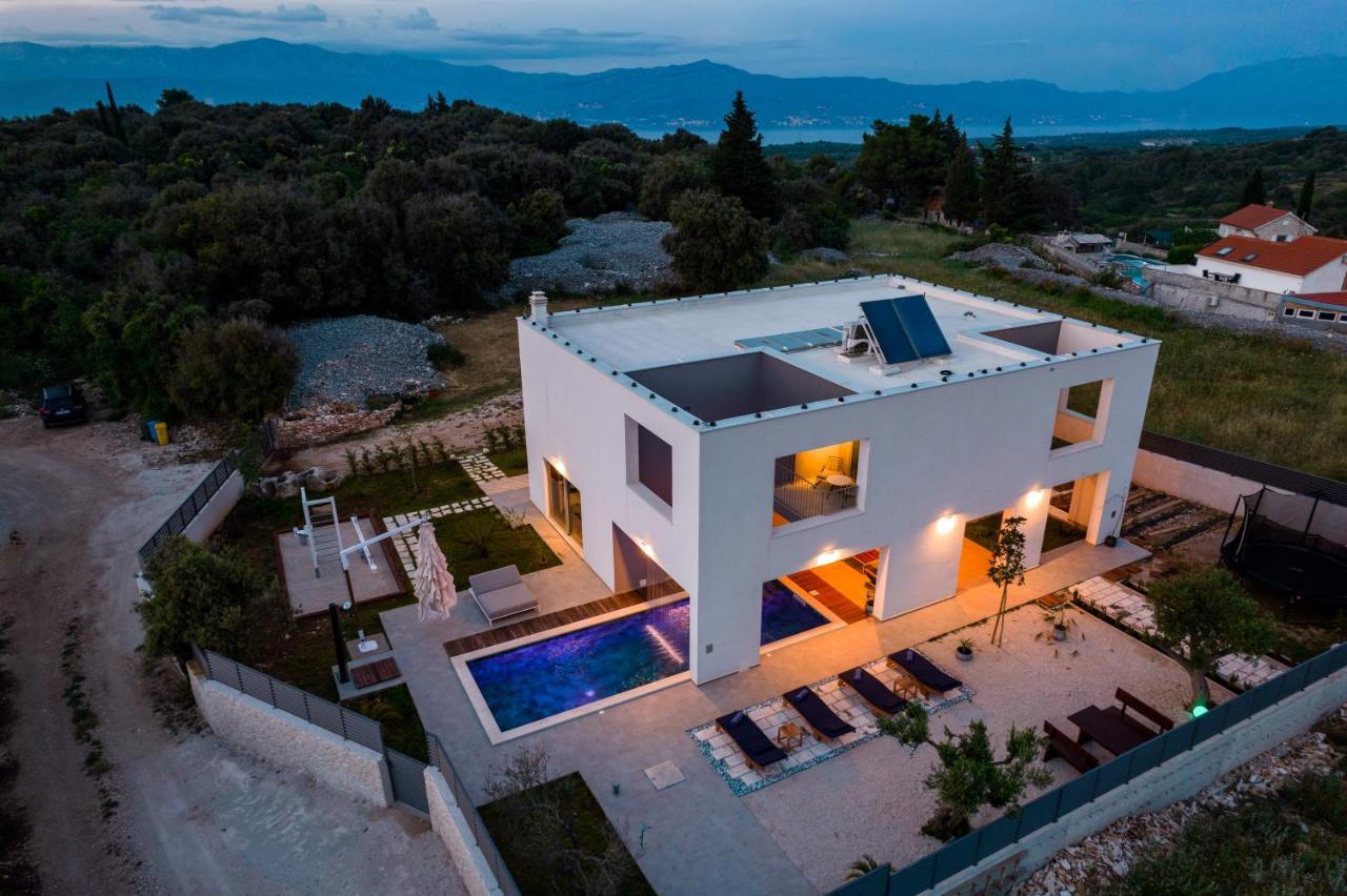 Luxury House Natanel Villa Skrip Bagian luar foto