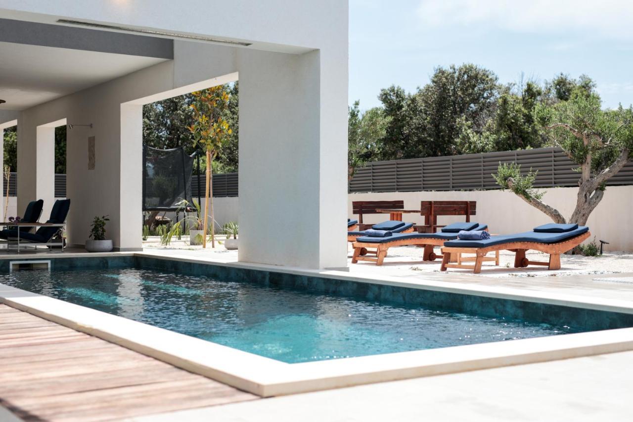 Luxury House Natanel Villa Skrip Bagian luar foto